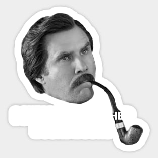 Anchorman - Leather Bound Books Sticker